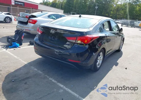 2014 Hyundai Elantra Se из США, поврежденный, VIN 5NPDH4AE2EH539208